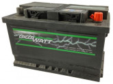 аккумулятор gigawatt 12v 72ач 680а оп